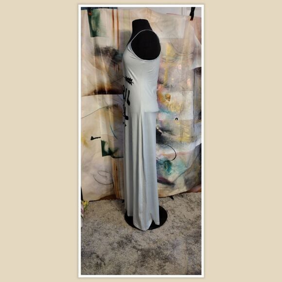 💕Boom DDD Women's Crew Neck Maxi Dresses for Beach Bohemian Casual size XL - Picture 3 of 4